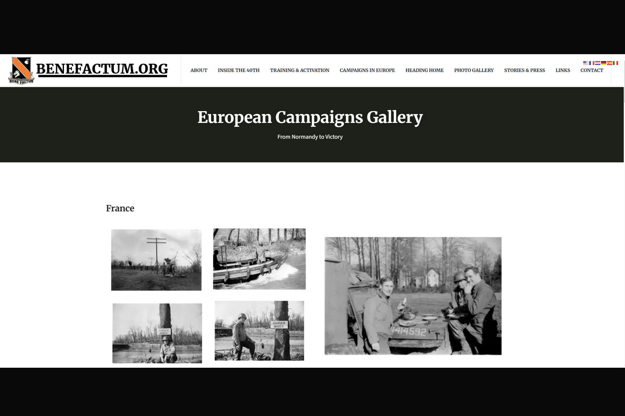 Benefactum.org charity website design and branding