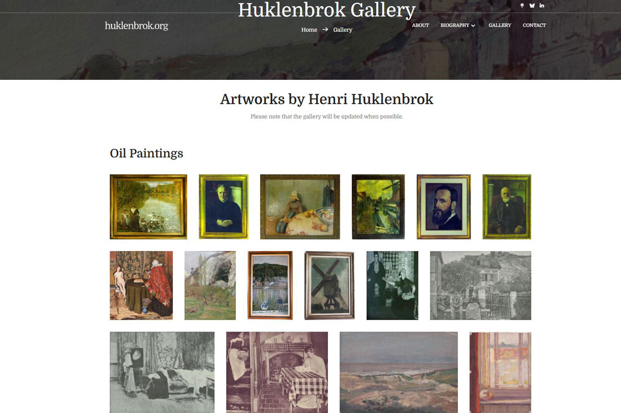Huklenbrok.org genealogy research website and family history database
